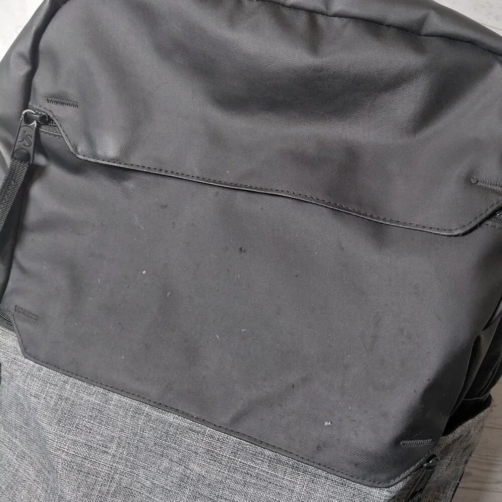 JanSport Ripley Gray Black Backpack